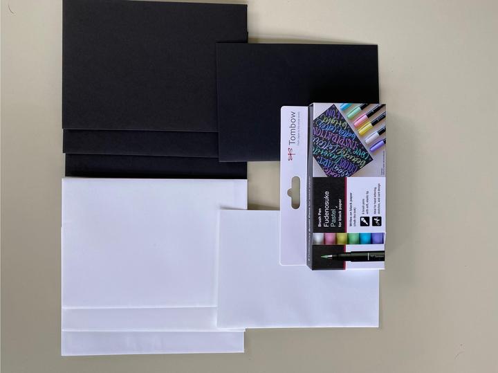 Produktbild Tombow Kalligraphie-stift (6x)