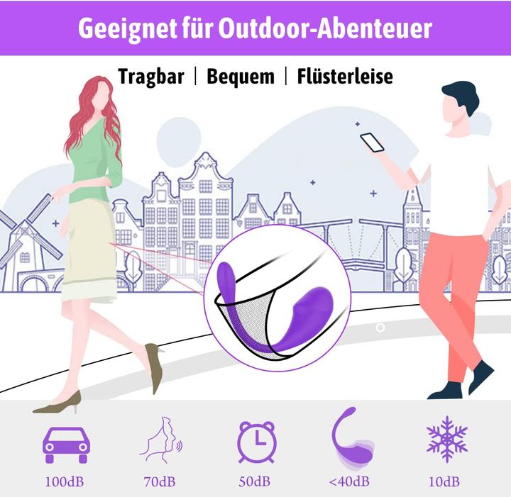 Produktbild Amoochoo Vibrator mit APP, Violett