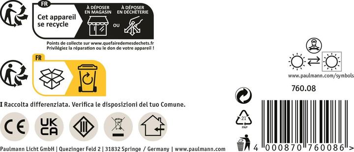 Produktbild Paulmann Pro Strip Silver P25 (Blau, 500 cm, Indoor)
