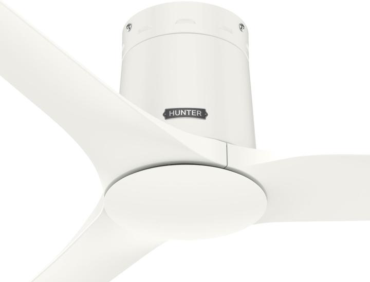 Produktbild Hunter Fans Deckenventilator Athens LP Weiss mit Fernbedienung (43.70 dB)