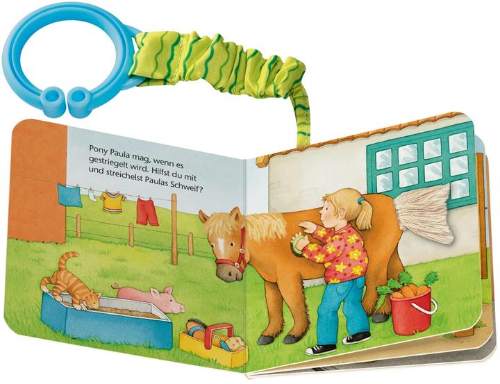 Actual product image Ravensburger Mein erstes Buggybuch: Fühl mal! Bauernhoftiere (German)