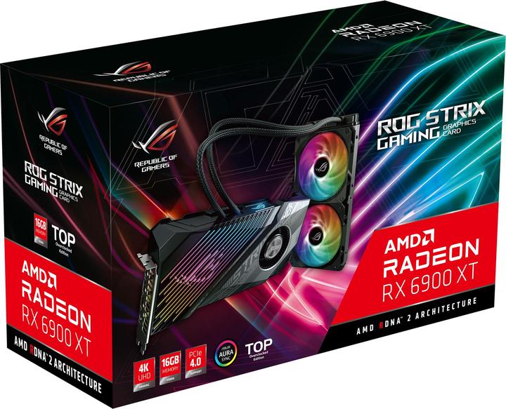 Produktbild ASUS Radeon ROG STRIX LC RX 6900 XT GAMING (16 GB)