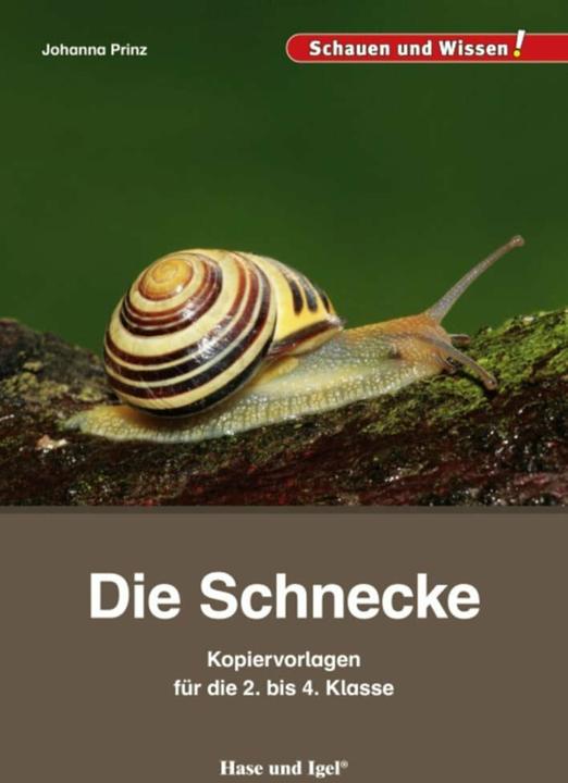 Produktbild Die Schnecke - Kopiervorlagen für die 2. bis 4. Klasse (Deutsch, Dr. Johanna Prinz, Johanna Prinz, 2017)