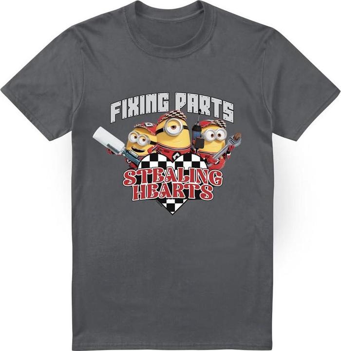Actual product image Despicable Me Mens Fixing Parts T-Shirt (M)