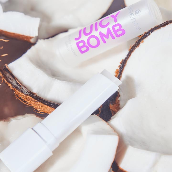 Produktbild essence Juicy Bomb Glossy Butter Balm Lip Balm No. 06 Transparent (Lippenbalsam)