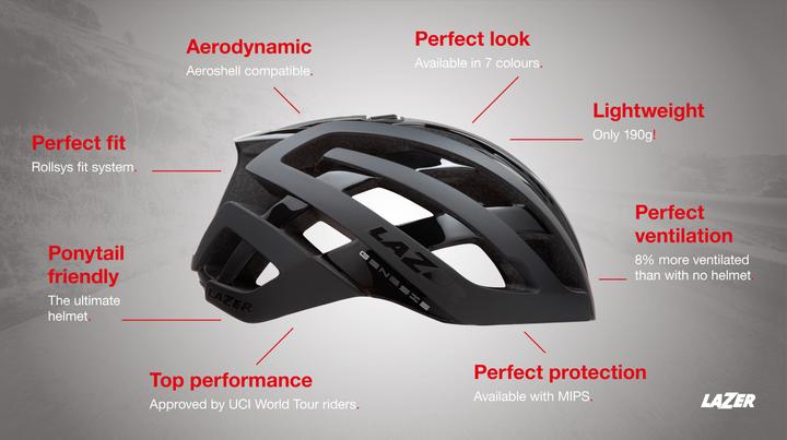 Actual product image Lazer Sport Genesis MIPS (56 - 59 cm)