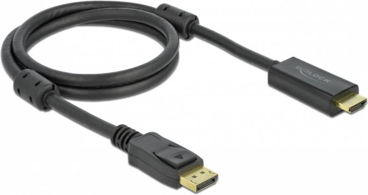 Produktbild Delock DisplayPort — HDMI (Typ A) (1 m, DisplayPort, HDMI, 1.2)