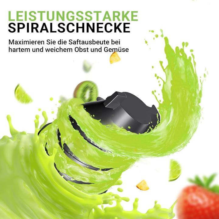 Actual product image Amzchef Slow Juicer mit Rückwärtsfunktion