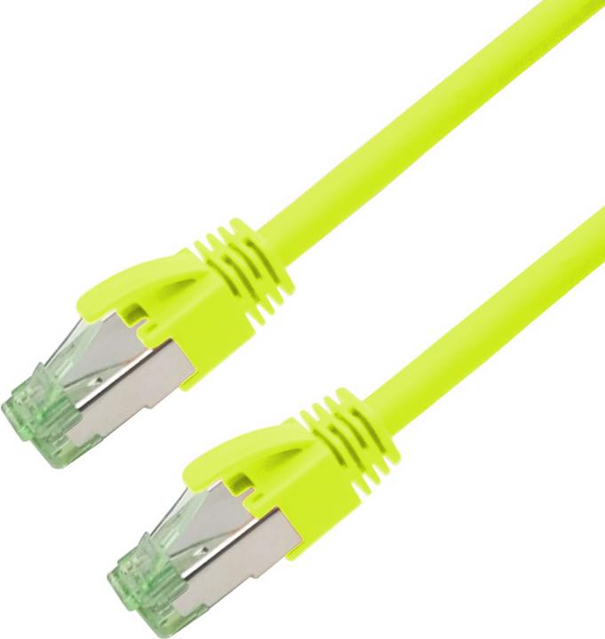 Produktbild Nambo Patchkabel S/FTP Cat 6a High Quality T138 GHMT (ISO/IEC) gelb 5,0m (PiMF, CAT6a, 5 m)