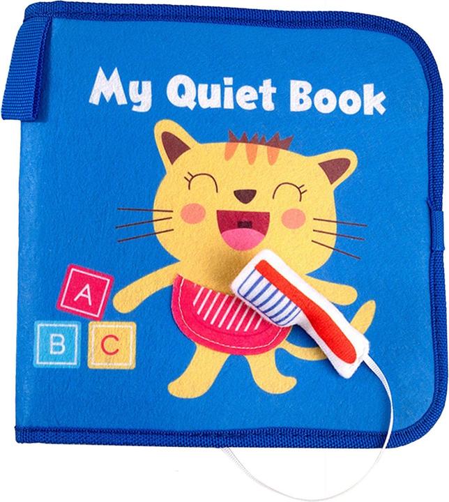 Activity Board Stabiles Stillebuch für Kleinkinder: Tiersticker, reissfest, frühes Lernen, Alter 0-3 Jahre