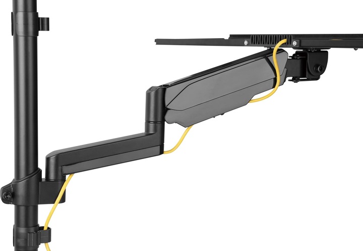 Actual product image Digitus Flexible wall-mounted Stand/Sit workstation, single monitor (Wall, 32")
