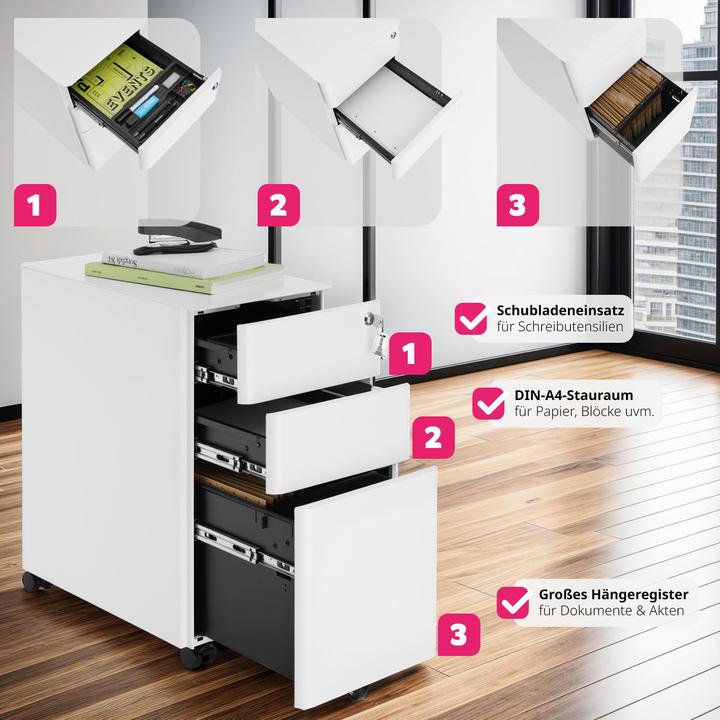 Actual product image tectake Parvus (30 x 50 x 59.5 cm)