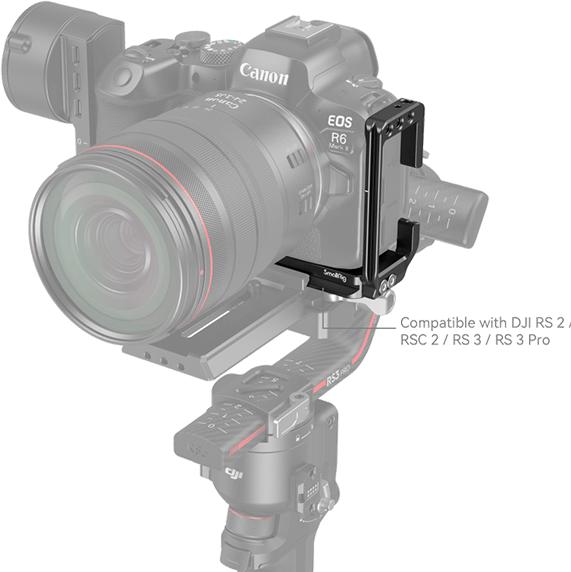 Produktbild SmallRig L-Shape Mount Plate for Canon EOS R6 Mark II / EOS R5 / EOS R5 C / EOS R6 4160B (Metall)