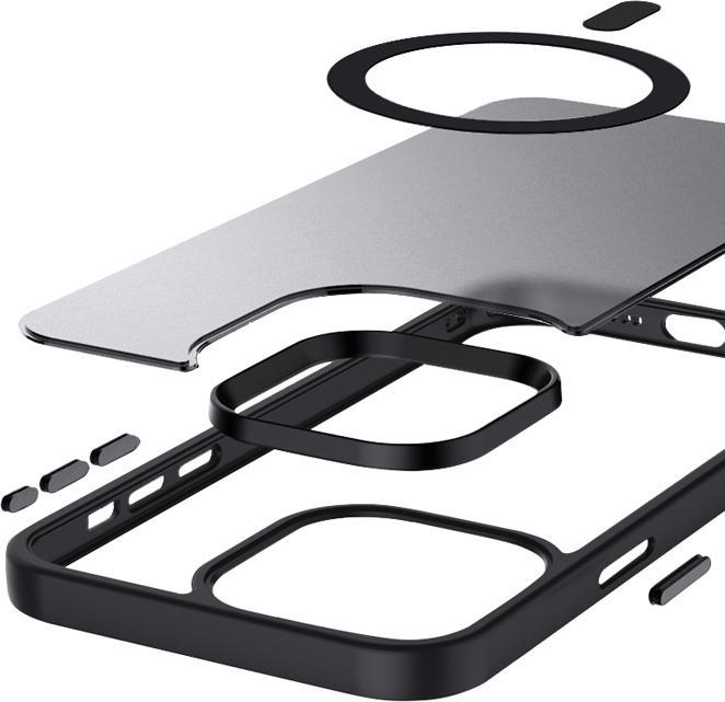 Produktbild Crong Case iPhone 15 Plus MagSaf black