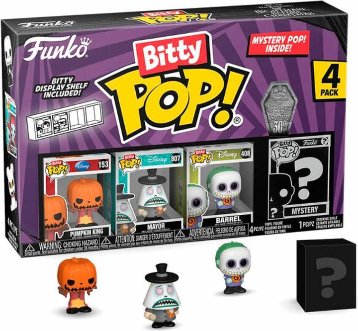 Actual product image Funko Bitty Pop! 4-Pack: The Nightmare Before Christmas (1 piece - assorted)