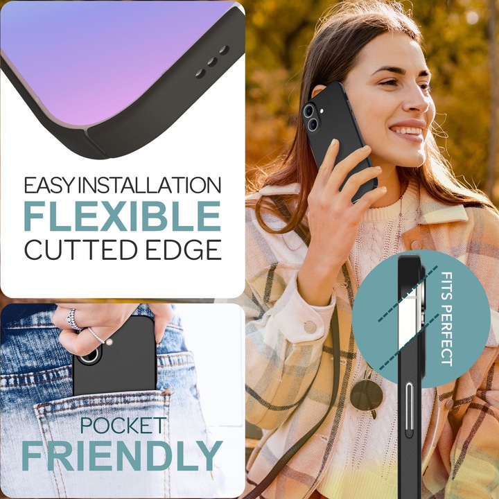 Produktbild Nalia Extra Dünne Handyhülle 0,5mm (Apple iPhone 16 Plus)