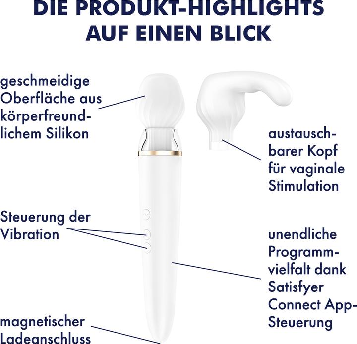 Produktbild Satisfyer Double Wand-er Wand Vibrator