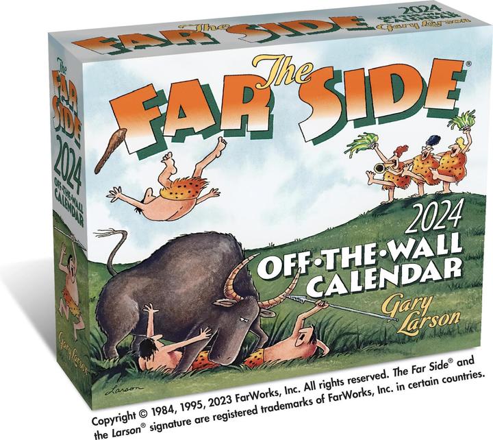 Produktbild The Far Side 2024 off the Wall Calendar (Englisch, Gary Larson)