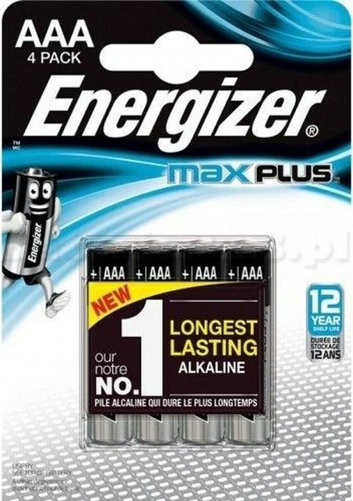 Productafbeelding Energizer Max Plus (4 Pcs., AAA, 1300 mAh)
