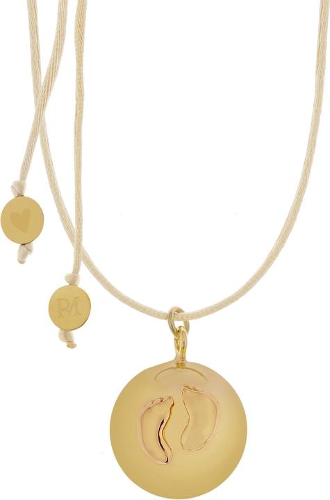 Image du produit Proud MaMa Bola de grossesse Sofie, pieds de bébé/ Or (Argent)