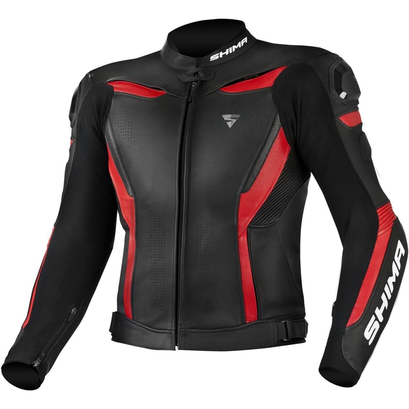 Shimano Giacca da Moto Chase (Herren, 52) (CHASE RED 52)