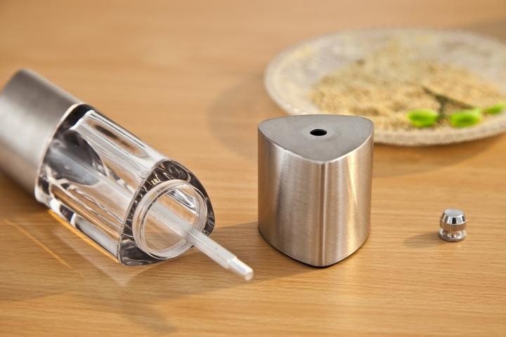 Image du produit Cover-Discount Moulin à poivre en acier inoxydable Moulin à épices 17cm (Différentes épices)