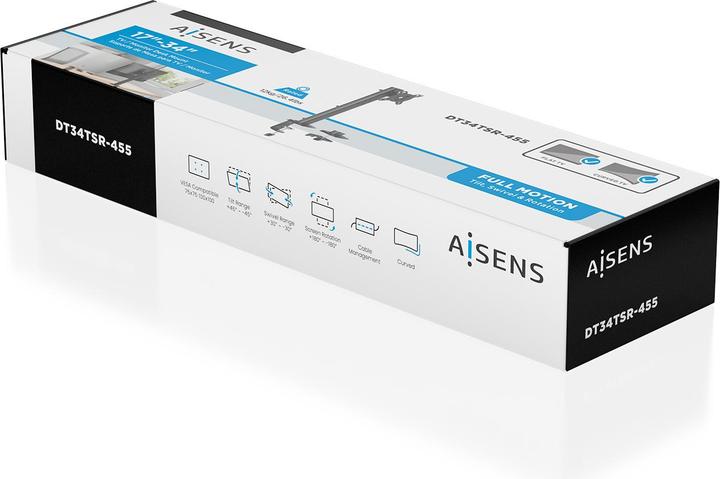 Produktbild Aisens DT34TSR-455 (Tisch, 34", 12 kg)