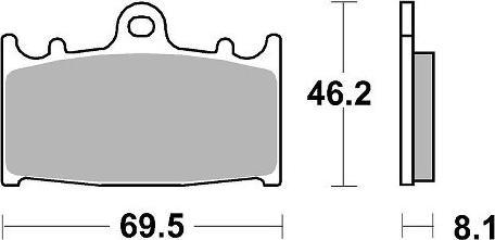 Produktbild SBS Go Ahead 631 (HS) (Sintermetall)