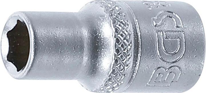 Actual product image BGS Socket, Hexagon 6.3 mm (1/4") Drive 7/32" (7/32")