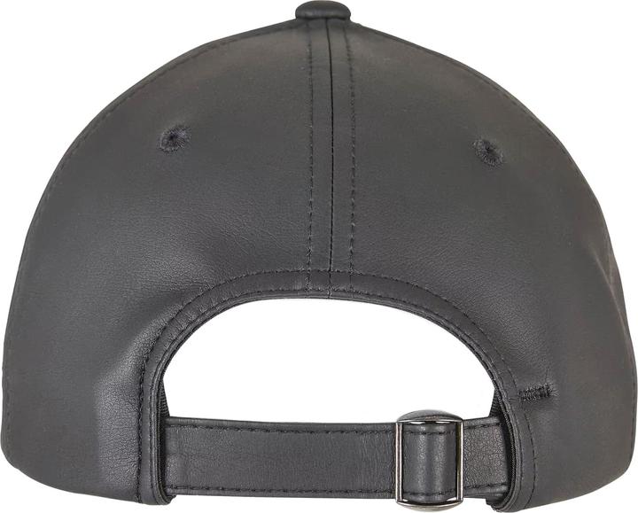 Actual product image Flexfit Alpha Shape Synthetic Leather Cap