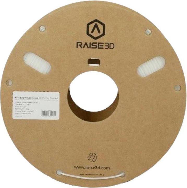 Actual product image Raise3D PMRA-1014-001 Hyper Speed ABS V2 Filament ABS 1.75 mm 1000 g natural 1 pc. (ABS, 1.75 mm, 1000 g)