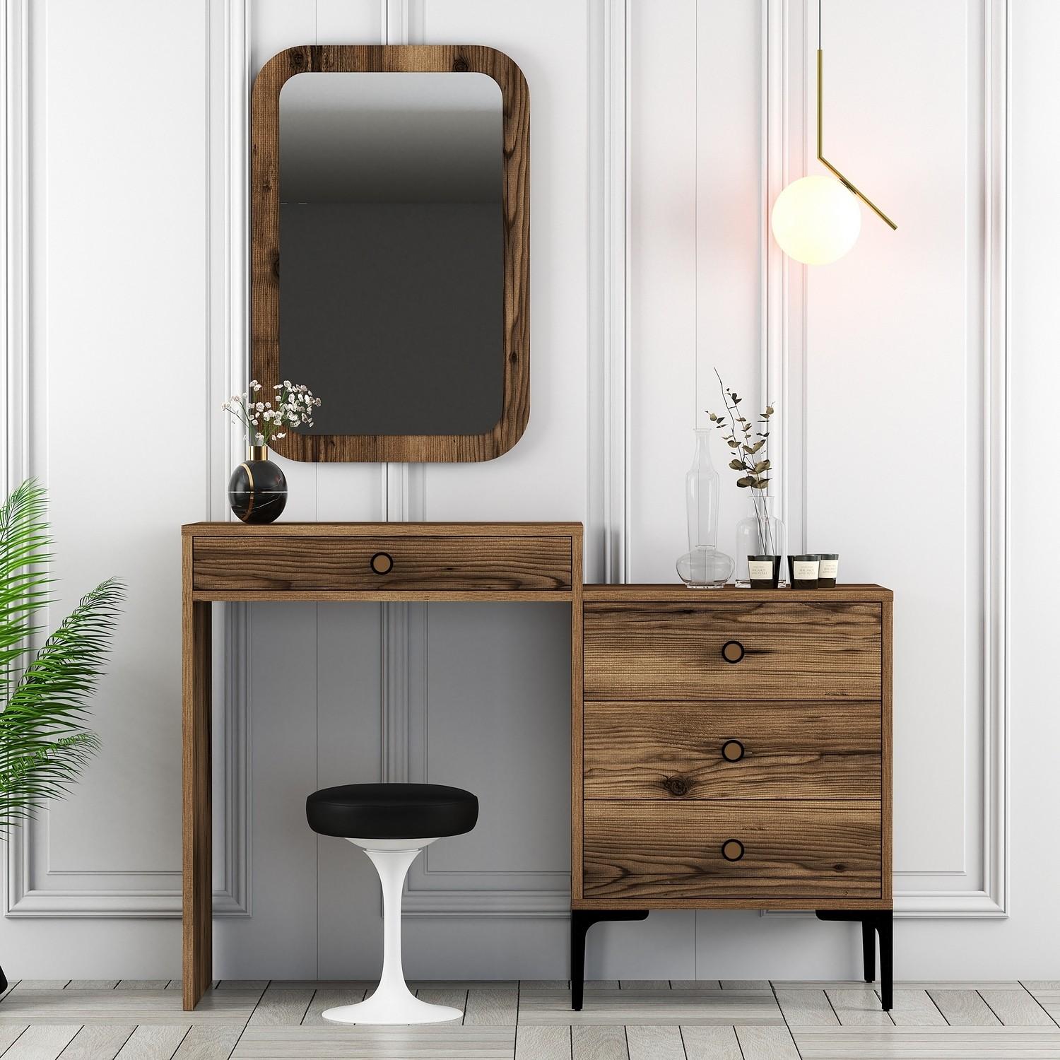 Thumbnail - Hanah Home, Kommode + Sideboard, Agathe (124 x 40 x 85 cm)