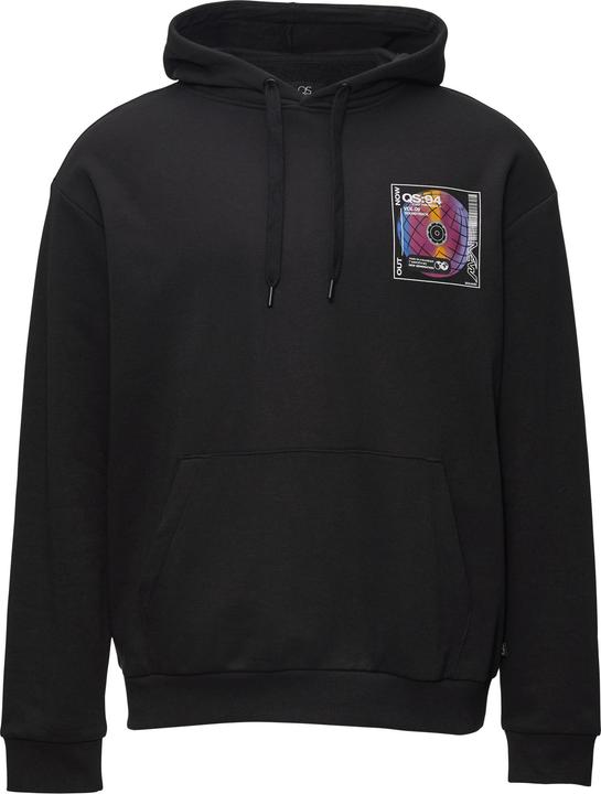 Produktbild s.Oliver Sweatshirt Kapuzensweatshirt mit Front- und Rückenprint (S)
