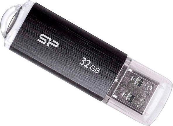 Image du produit Silicon Power Ultima U02 32GB USB 2.0 noir (32 Go, USB-A)
