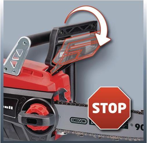 Actual product image Einhell GE-LC 18 Li Kit (Battery chain saw)