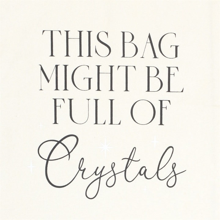 Immagine prodotto Something Different Borsa in cotone Full Of Crystals