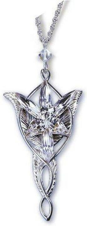 Immagine prodotto Noble Collection Ciondolo Il Signore degli Anelli Stella della Sera di Arwen (placcato argento)