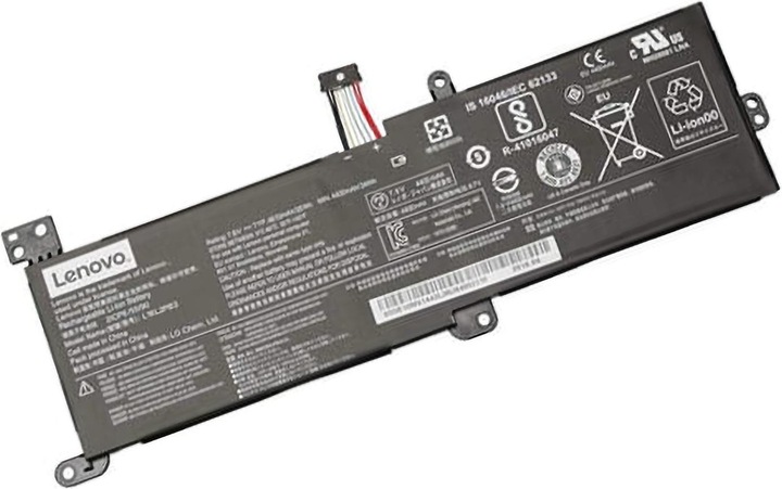 Actual product image Lenovo Ideapad Battery 2 Cell L16L2PB3 7.6V 35Wh (2 Cells, 4610 mAh)