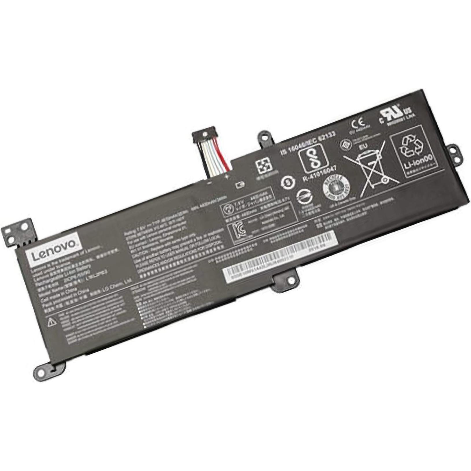 Lenovo Ideapad Battery 2Cell 30Wh 7.5V 3895mAh L16M2PB1 (2 Zellen, 4610 mAh), Notebook Akku, Schwarz