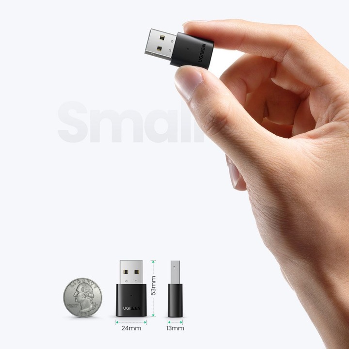 Immagine prodotto Ugreen Bluetooth 5.0 USB Adapter (Trasmettitore e ricevitore)