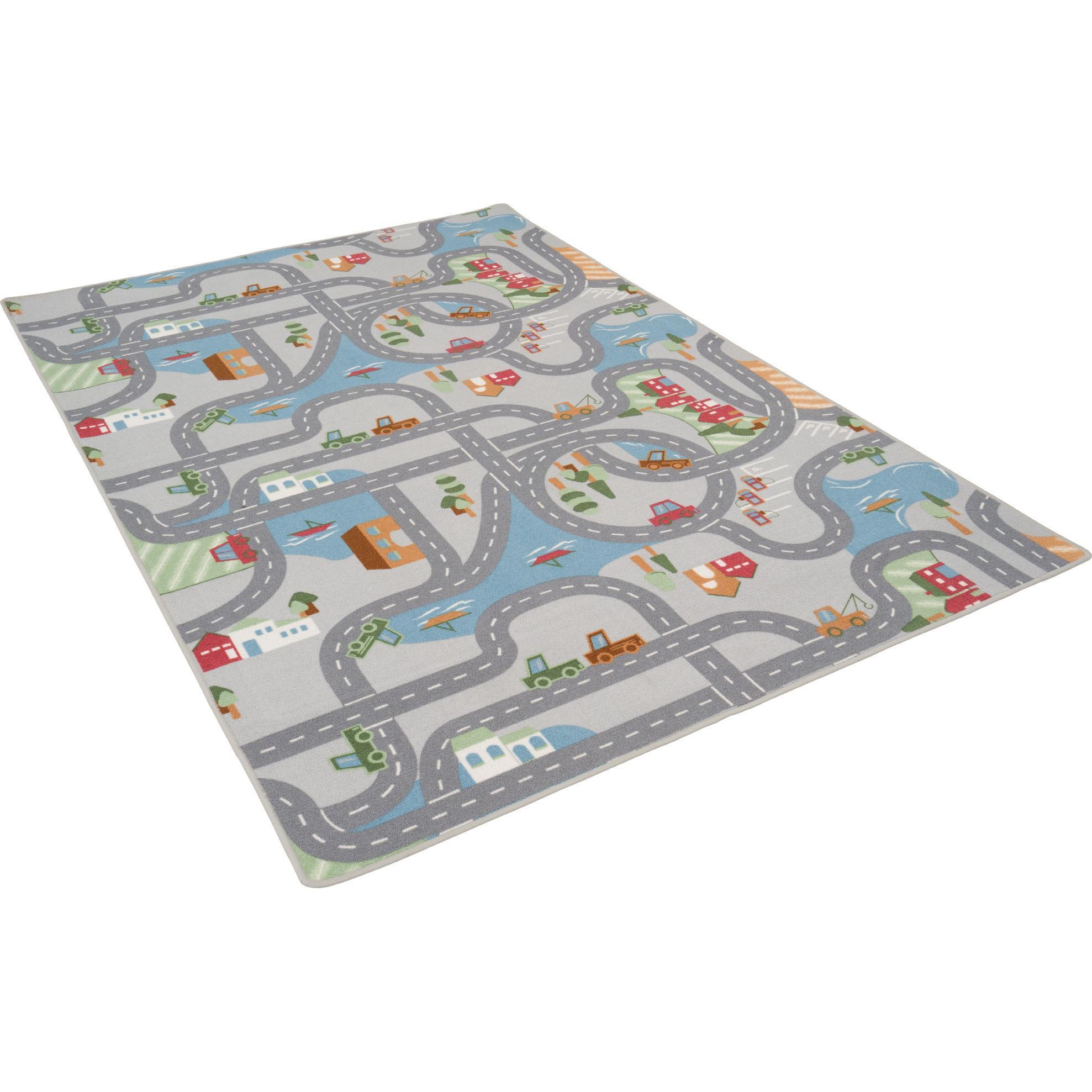 Snapstyle, Spielteppich + Spielmatte, Kinder Spiel Strassenteppich (80 x 160 cm)