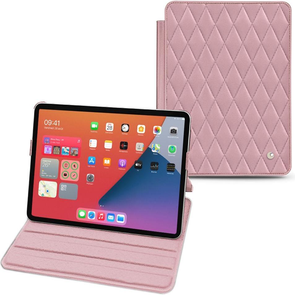 Noreve Lederschutzhülle horizontal (iPad mini 6), Tablet Hülle, Rosa