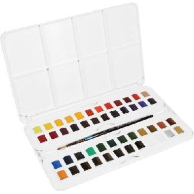 Thumbnail - Daler-Rowney, Künstlerfarbe + Bastelfarbe, Aquarell Aquafine Studio Set (Mehrfarbig)