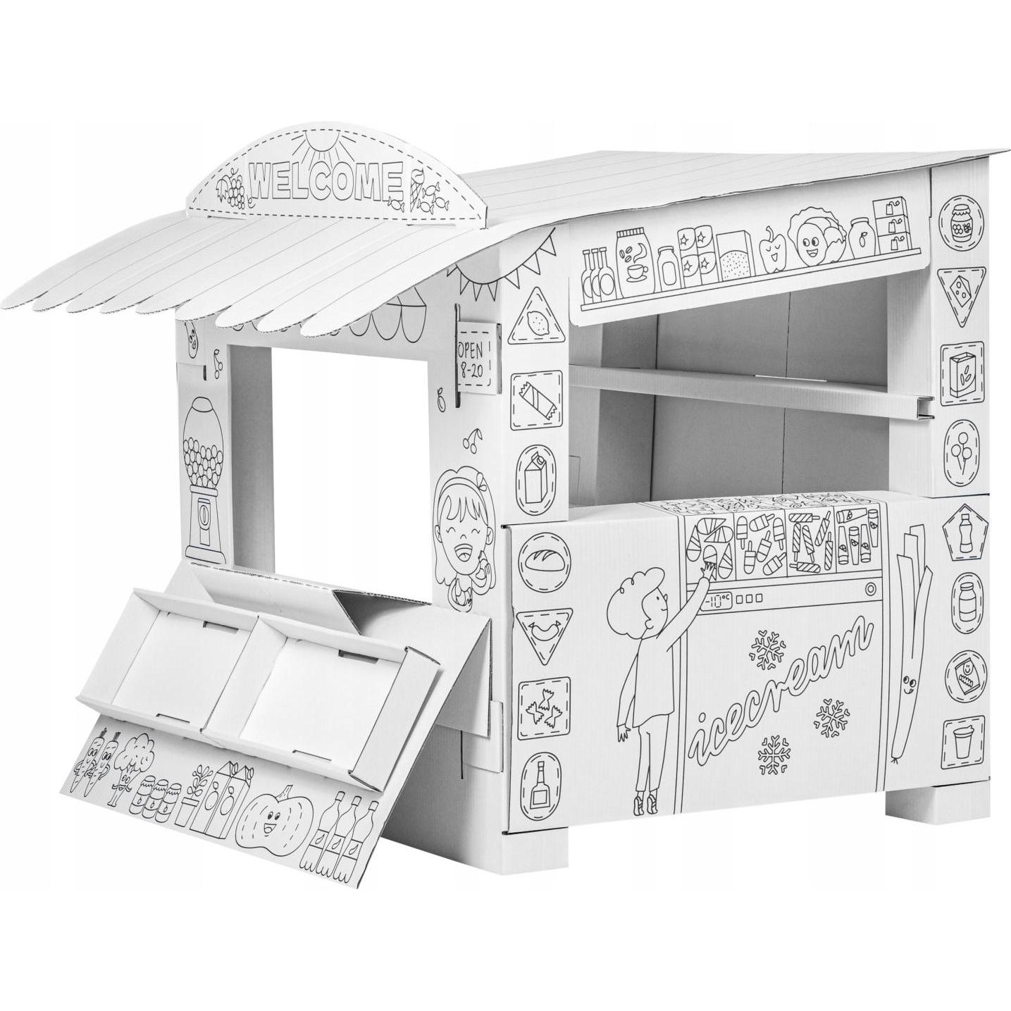 Extralink Kreatywna Zabawka Stragan Do Składania I Kolorowania