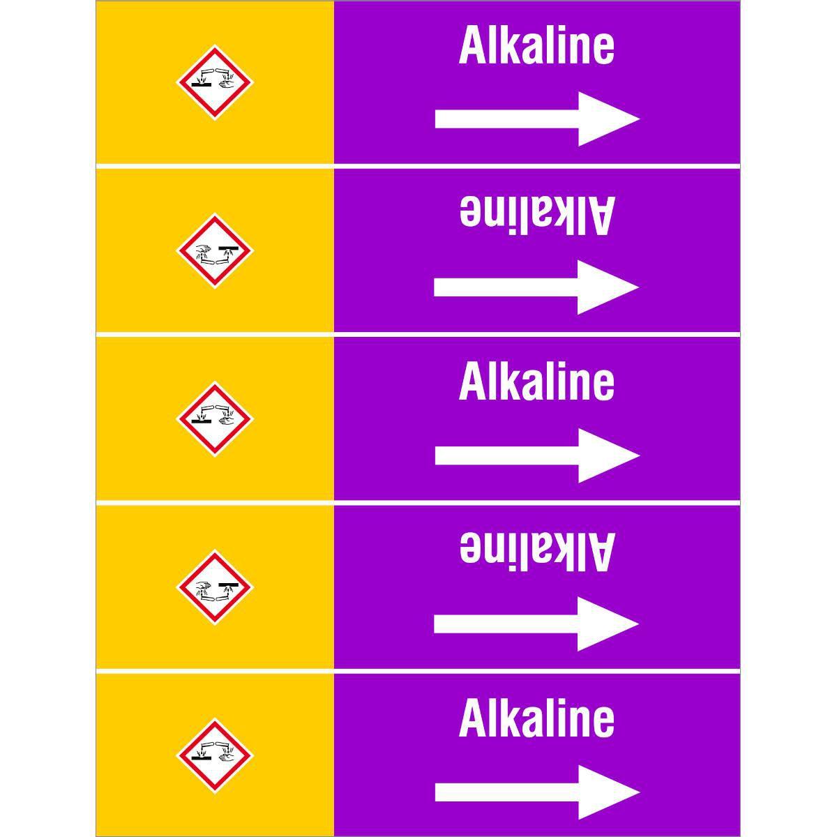 Brady, Etiketten, ISO 20560 Pipe Markers -