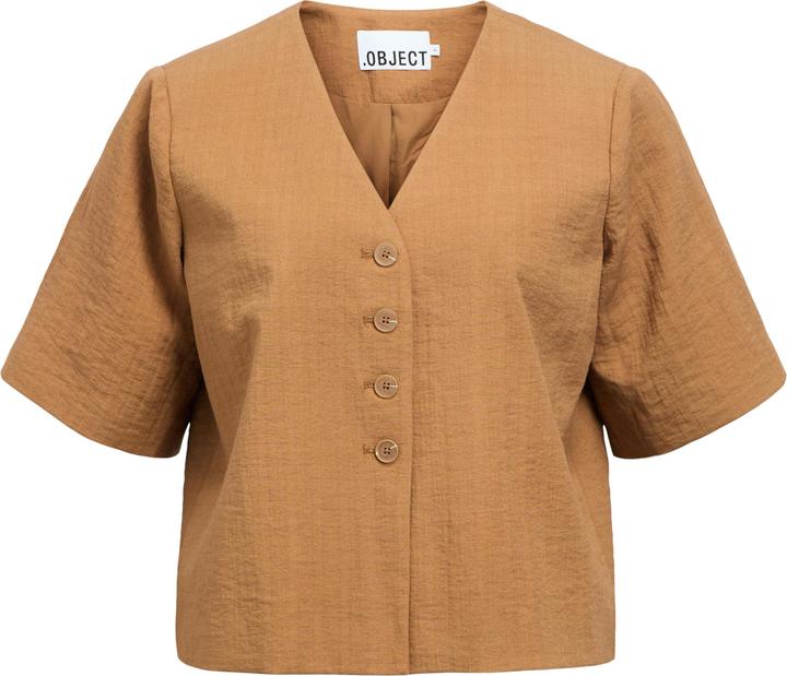 Immagine prodotto Object Geknöpftes V-Ausschnitt Bluse (40)