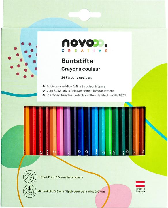 Produktbild Novooo Buntstifte (24x)