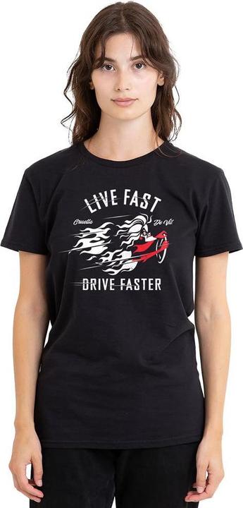 Produktbild Disney Villains Live Fast Drive Faster TShirt (M)