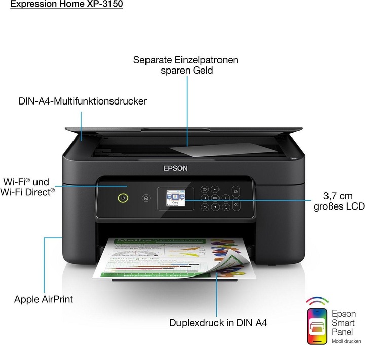 Immagine prodotto Epson Expression Home XP-3150 (Inchiostro, Colore)