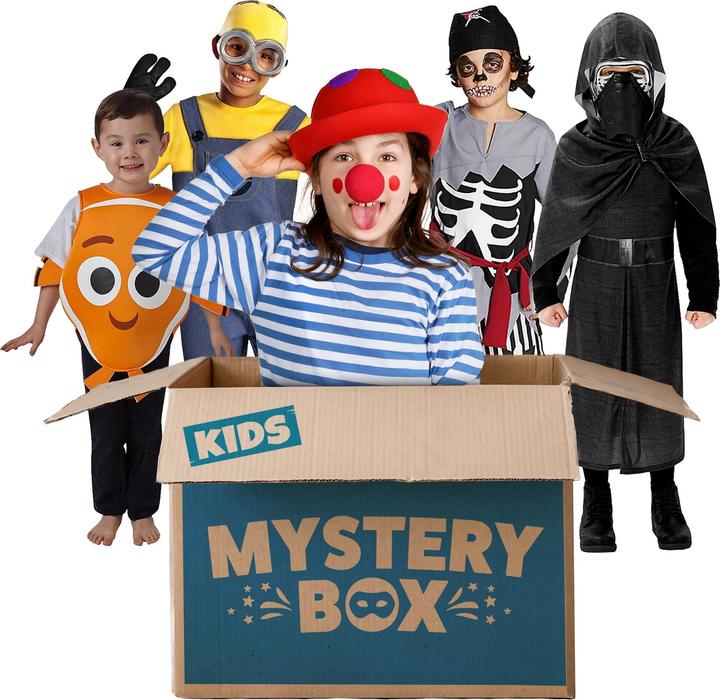 Actual product image Metamorph Mystery Box - 3 Jungenkostüme (98, 104)